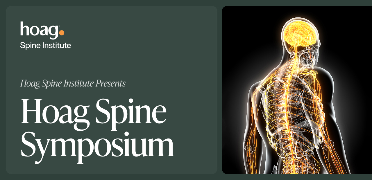 2025 Hoag Spine Symposium Banner