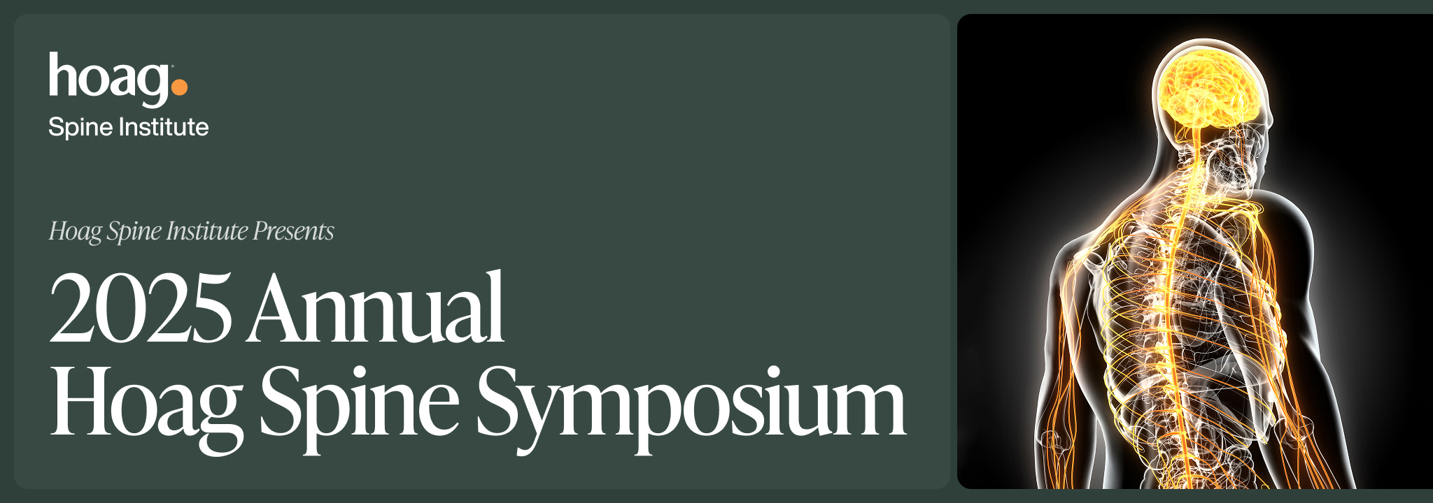 2025 Annual Hoag Spine Symposium Banner