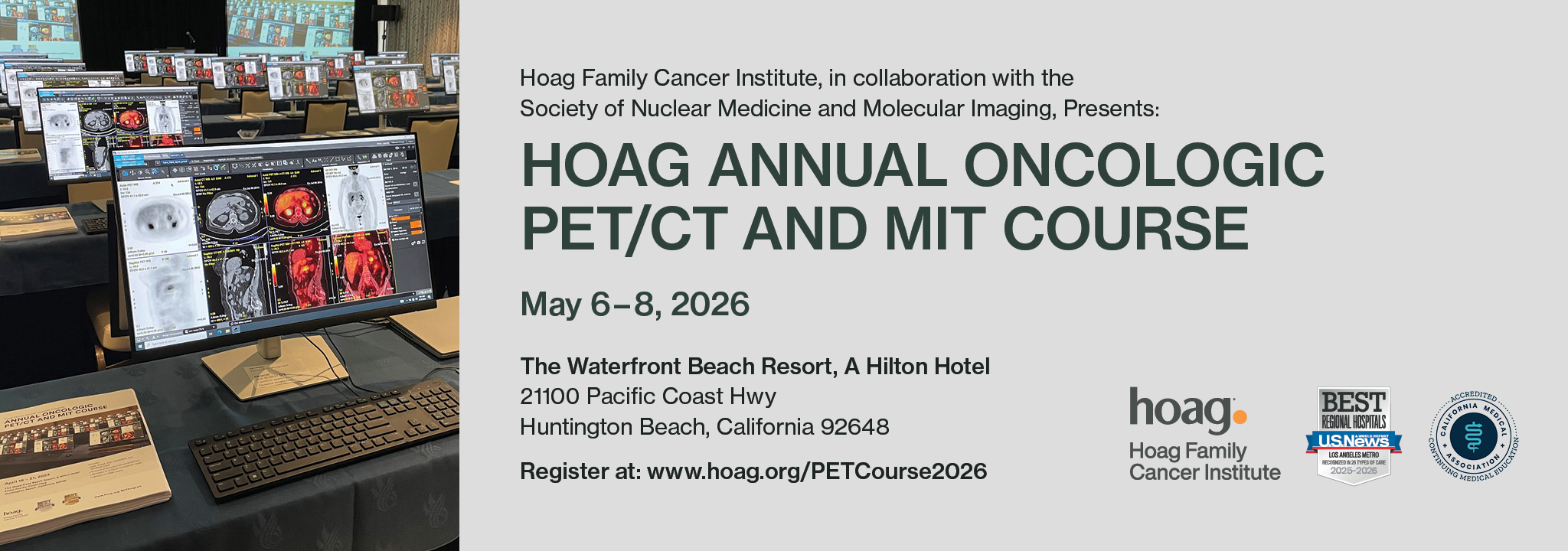 2026 PET/CT CME Course Banner