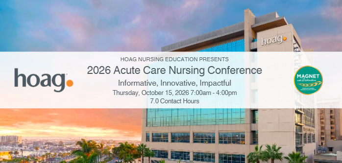 2026 Acute Care Nursing Conference Banner