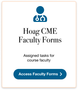 Hoag CME Faculty Forms
